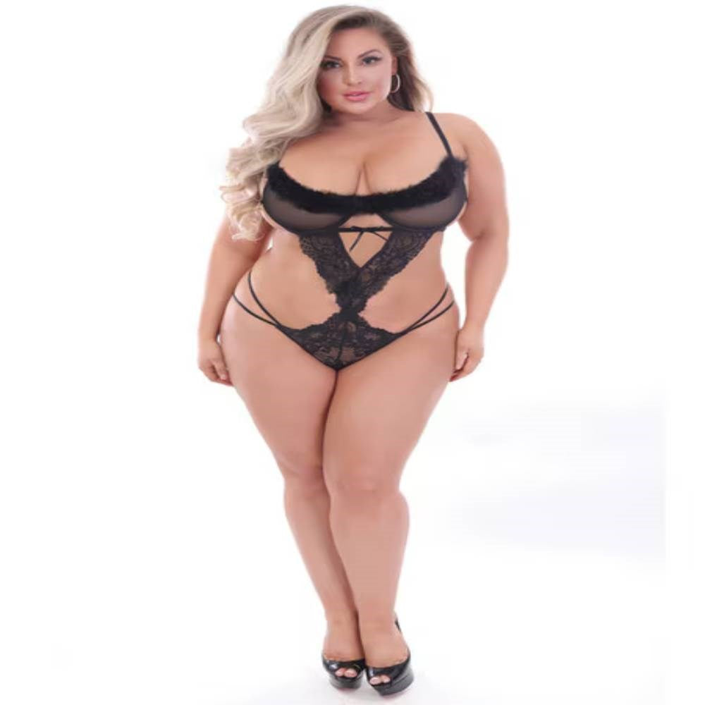 Seven Til Midnight Playsuits and Teddies Queen - - Teddies and Bodysuits