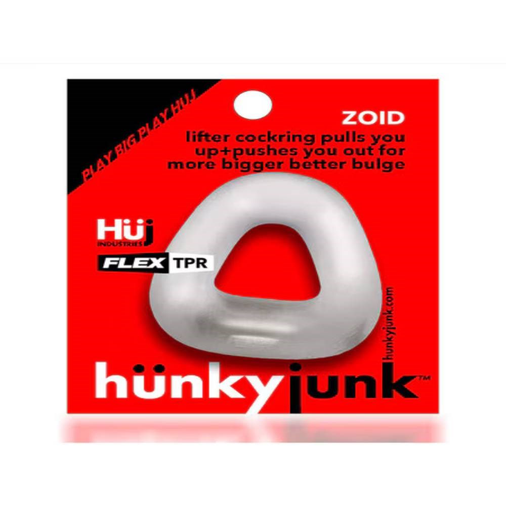 Hunkyjunk Zoid Trapaziod Lifter Stretchy Cock Ring - - Stretchy Cock Rings