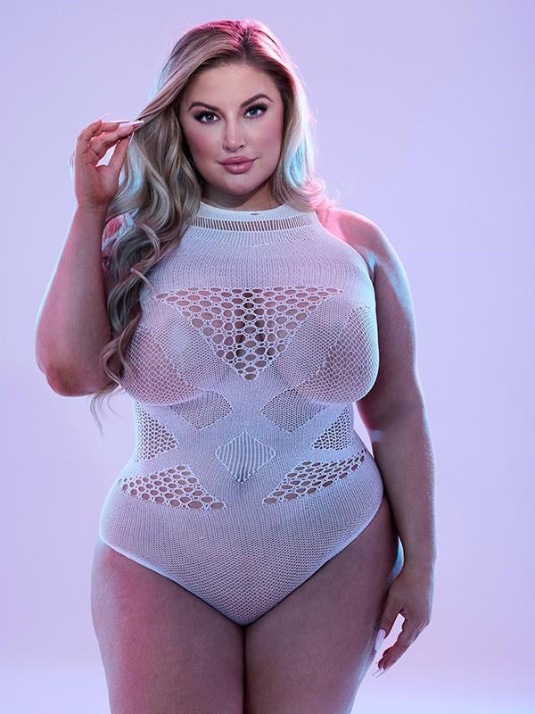 Lapdance Lingerie Glow In The Dark Teddy Queen - Teddies and Bodysuits