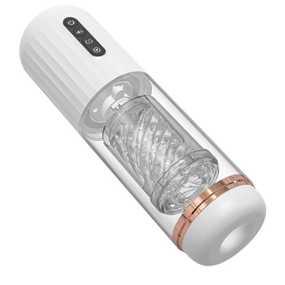 BDStyle Overbearing Automatic Telescopic Masturbator Cup - - Masturbators and Strokers