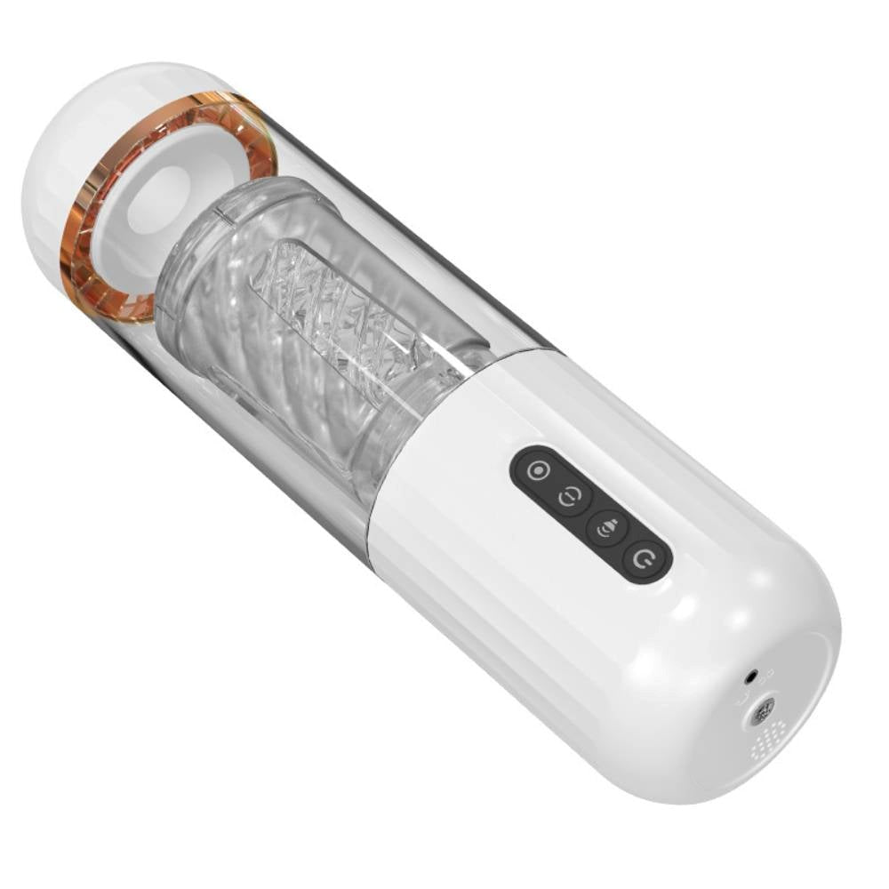 BDStyle Overbearing Automatic Telescopic Masturbator Cup - - Masturbators and Strokers