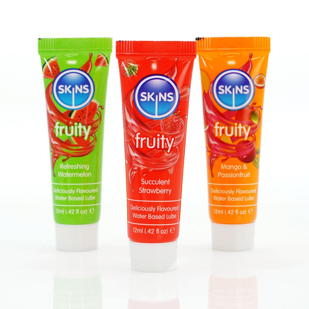 Creative Conceptions Skins Fruity Tubes Water Based Lubes - - Water Based Lubes