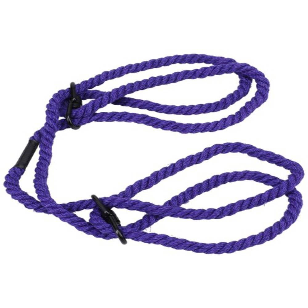Kink Merci Bind and Tie 6mm Hemp BDSM Play Wrist or Ankle Cuffs - Cuffs and Restraints