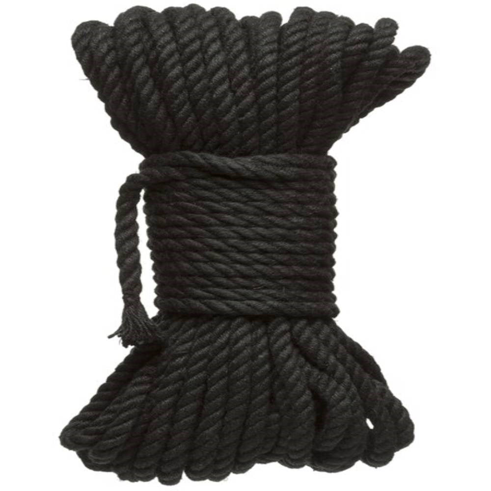 Kink Merci Bind and Tie 6mm Hemp Bondage Play Rope 50 Feet - Cuffs and Restraints