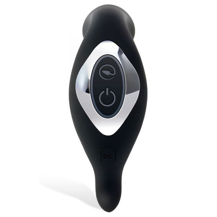 Adam and Eve 3 Point Vibrating Prostate Massager Black - - Prostate Toys