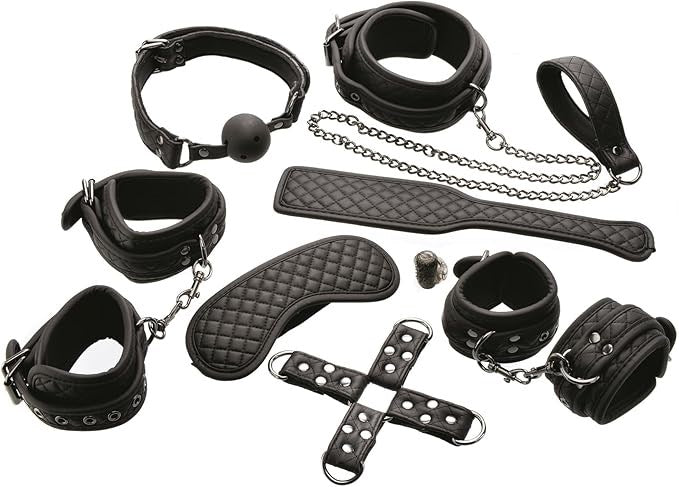 Adam and Eve Fetish Dreams Advanced Bondage Set 7 Piece - - Bondage Kits