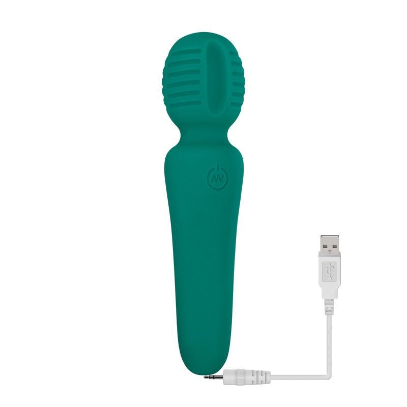 Adam and Eve Petite Private Pleasure Body Wand Massager Green - - Body Wands