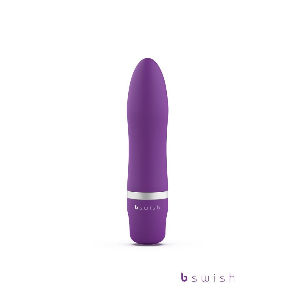 B Swish Bcute Classic Vibrating Bullet Purple - Bullet Vibrators