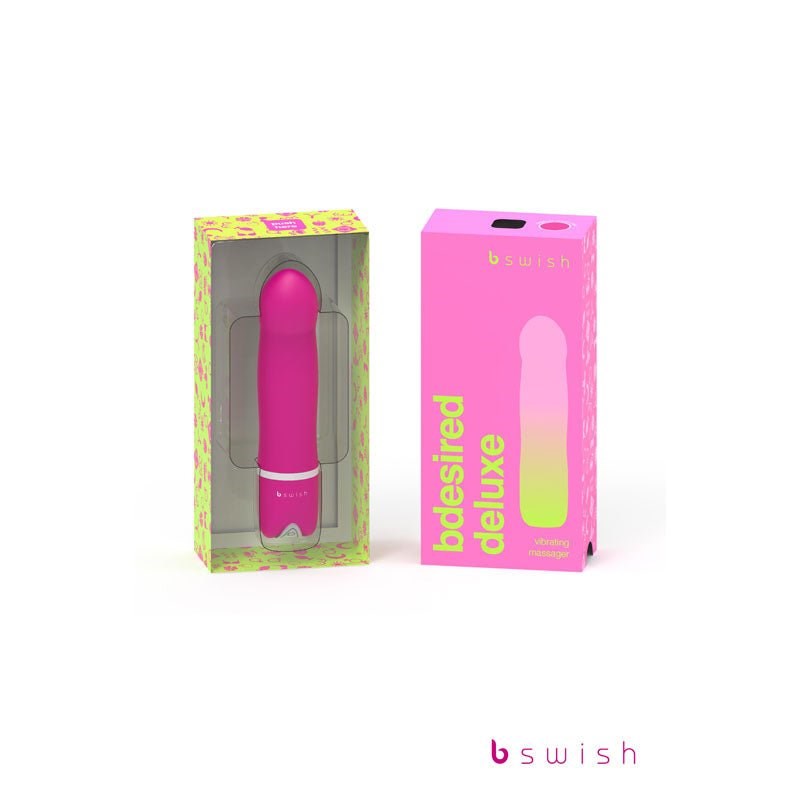 B Swish Bdesired Deluxe G Spot Massager Rose - G-Spot Vibrators