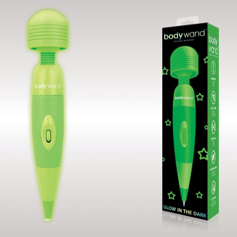 Bodywand Original Glow In Dark Mains Powered Body Wand Massager - - Body Wands