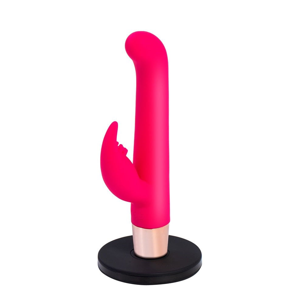 Maia HAILEY PRO QI Wireless Rechargeable Rabbit Vibrator Pink - - Rabbit Vibrators