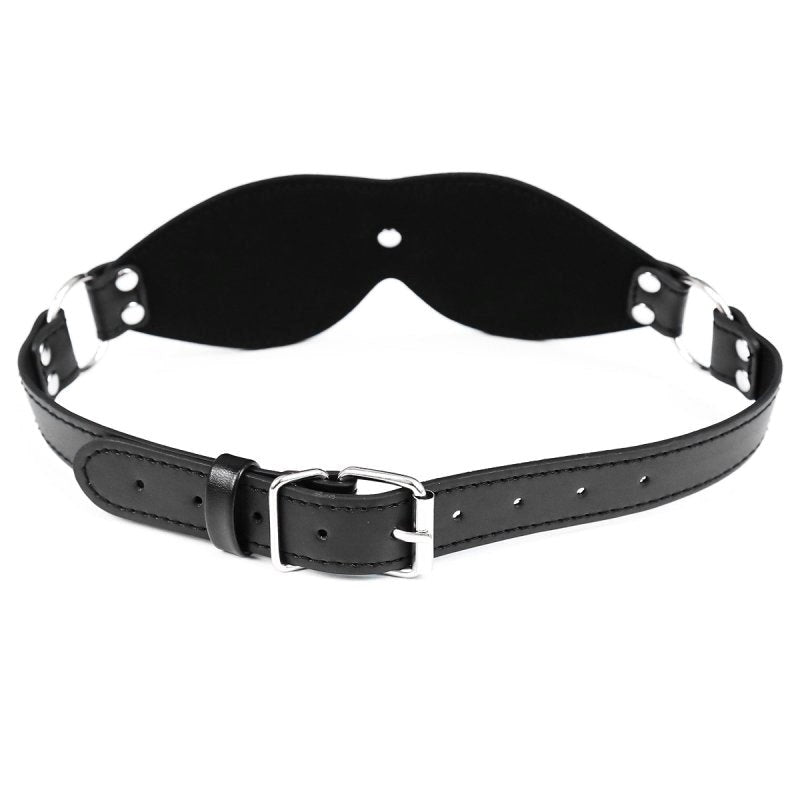 BDStyle Cingulum Stud Fancy Blindfold with D Ring - - Blindfolds And Masks