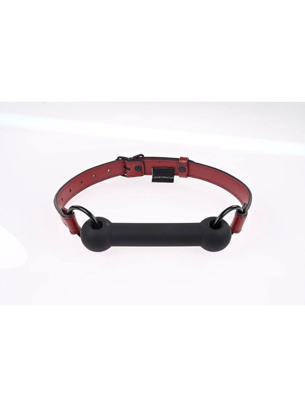 Sportsheets Saffron Silicone Bit BDSM Gag - Bondage Gags and Bits