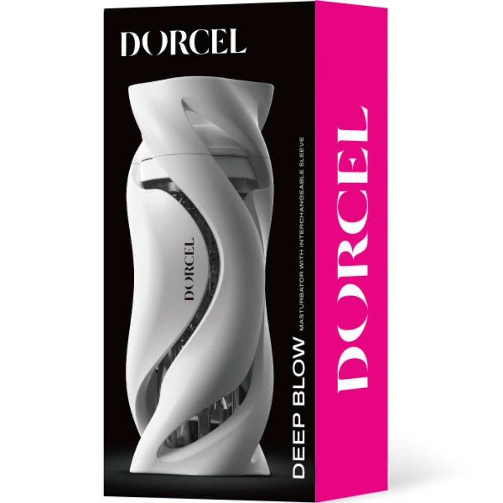 DORCEL Deep Blow Manual Mens Masturbator - - Masturbators and Strokers