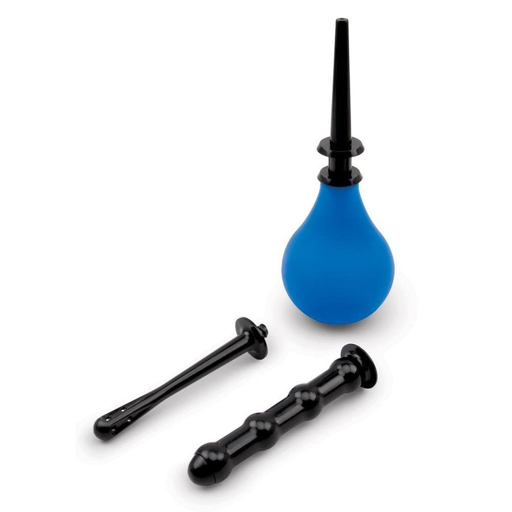 Xgen Products AquaClean 4 Piece Douche Set with Interchangeable Nozzles - Enemas and Douches