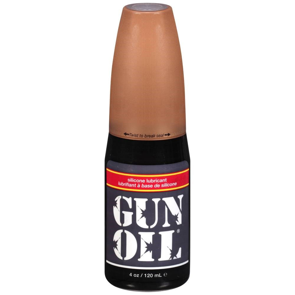 Gun Oil Flip Top Bottle Silicone Based Lubricant - - Silicone Based Lubes
