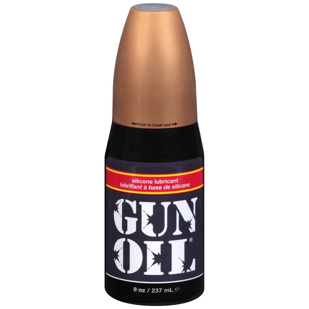 Gun Oil Flip Top Bottle Silicone Based Lubricant - - Silicone Based Lubes