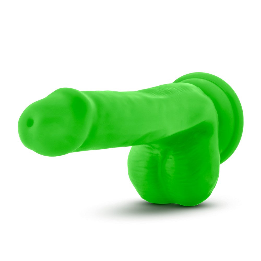 Neo Elite 6 inch Silicone Dual Density Realistic Cock with Balls - - Realistic Dildos
