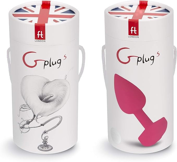 Gvibe Vibrating Gplug Small Neon Rose - Butt Plugs