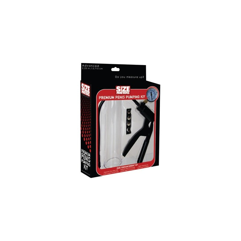 Size Matters Intermediate Size Premium Penis Pumping Kit - - Penis Pumps And Stretchers