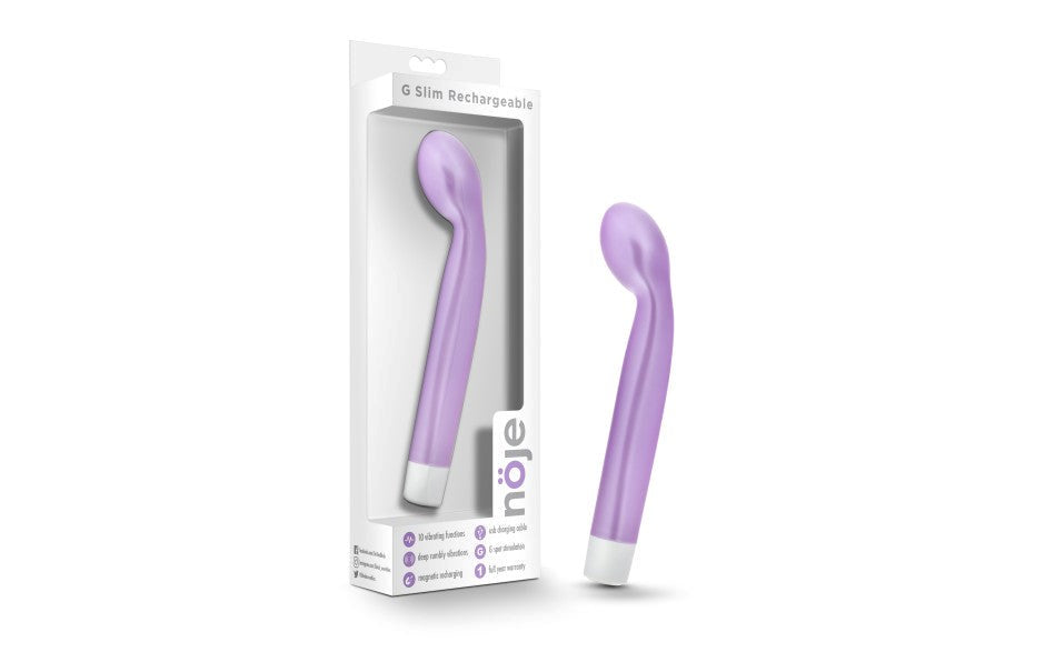 Noje G Slim Rechargeable Clitoral Vibrator - - G-Spot Vibrators