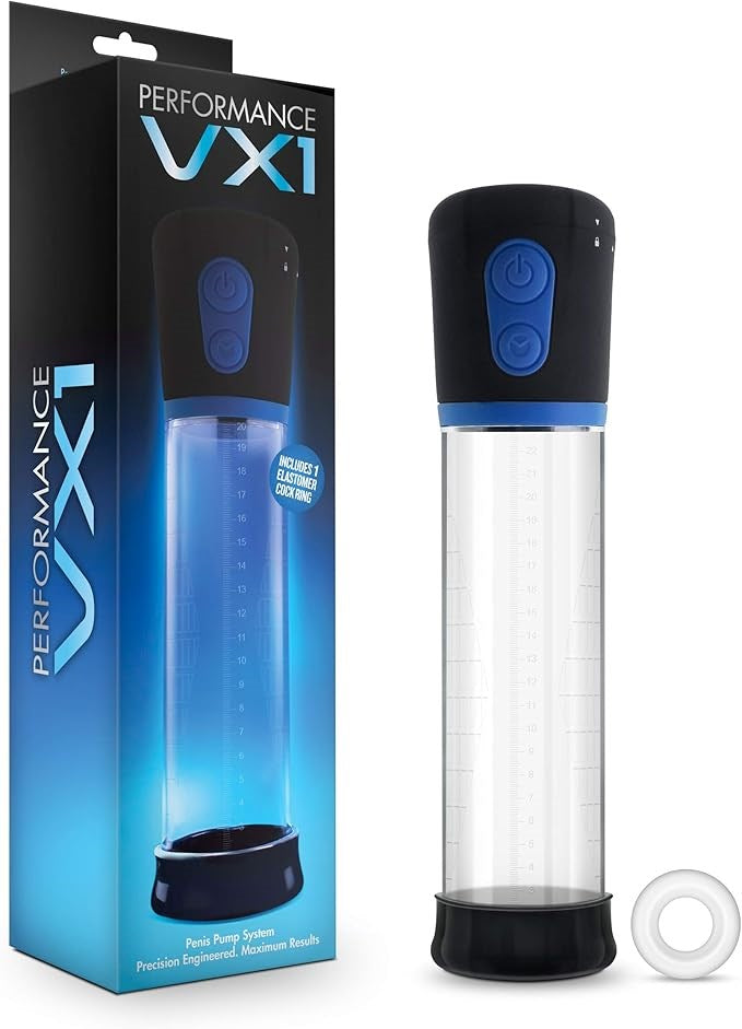 Performance VX1 Male Enhancement Penis Pump System Clear - - Penis Pumps And Stretchers