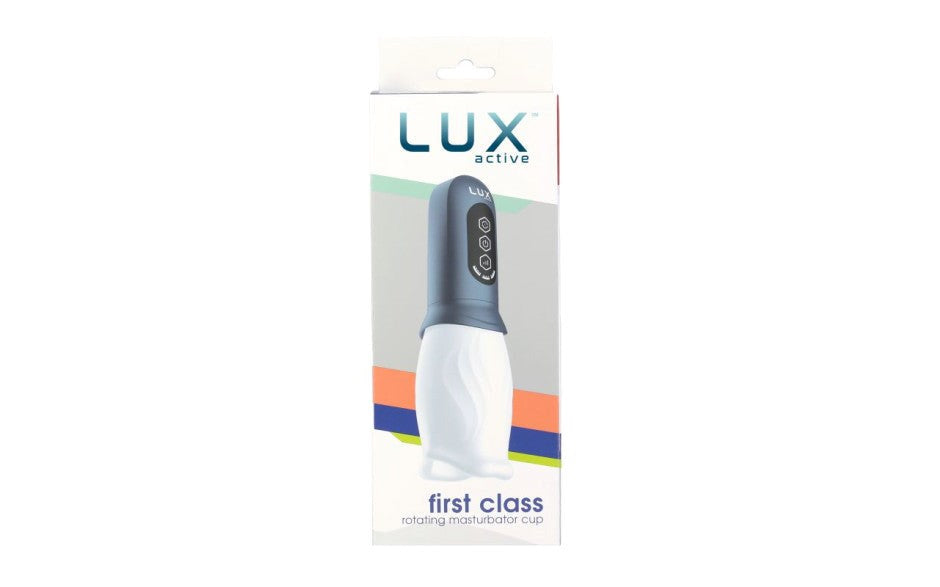 LUX Active First Class Rotating Mens Masturbator Cup - - Masturbators and Strokers