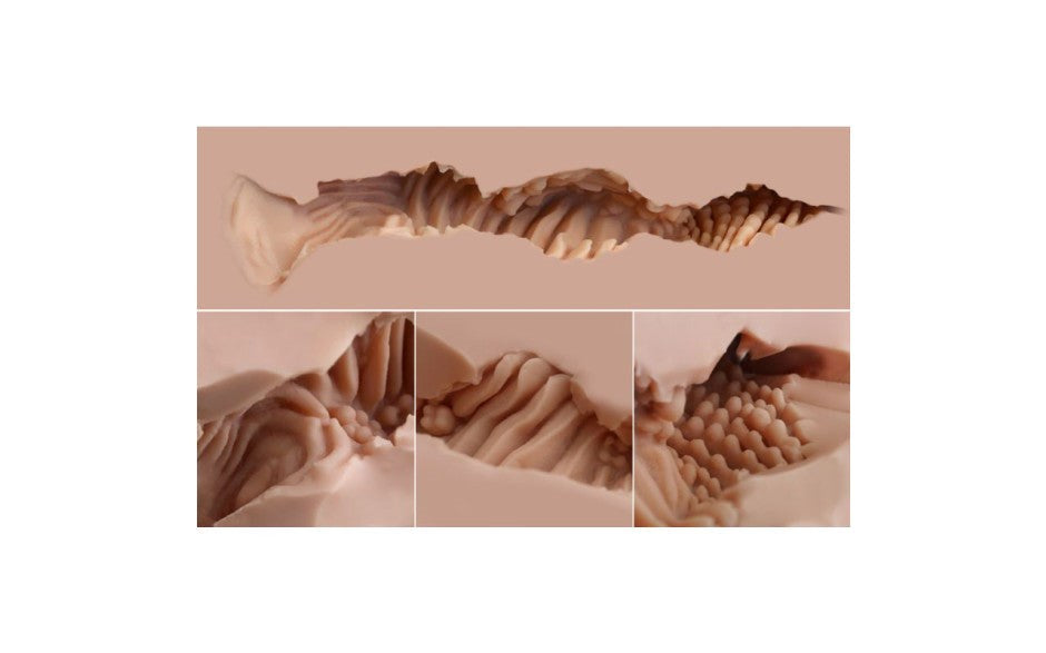 Naked Factory Nicole Doggy Style Real Hip Mens Masturbator - - Masturbators and Strokers