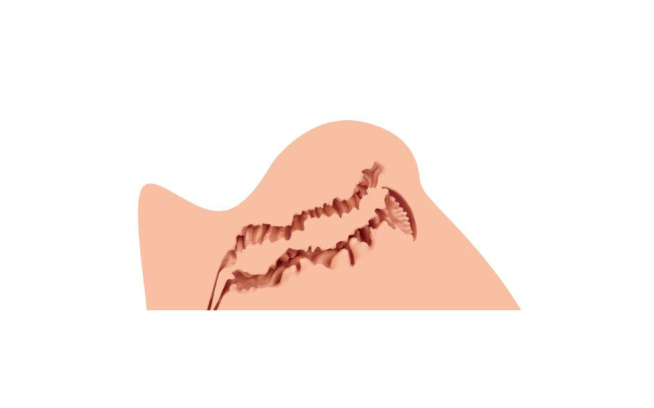 Naked Factory Trisha Mini Butt Realistic Masturbator - - Masturbators and Strokers