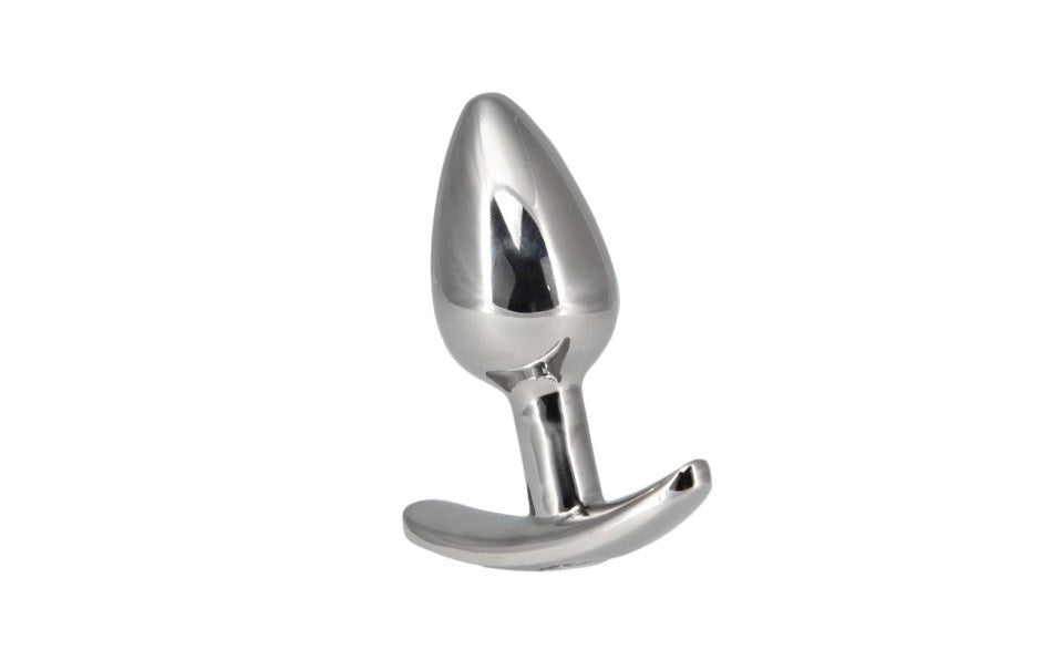 Pillow Talk Sneaky Luxurious Stainless Steel Anal Plug With Swarovski Crystal - - Butt Plugs