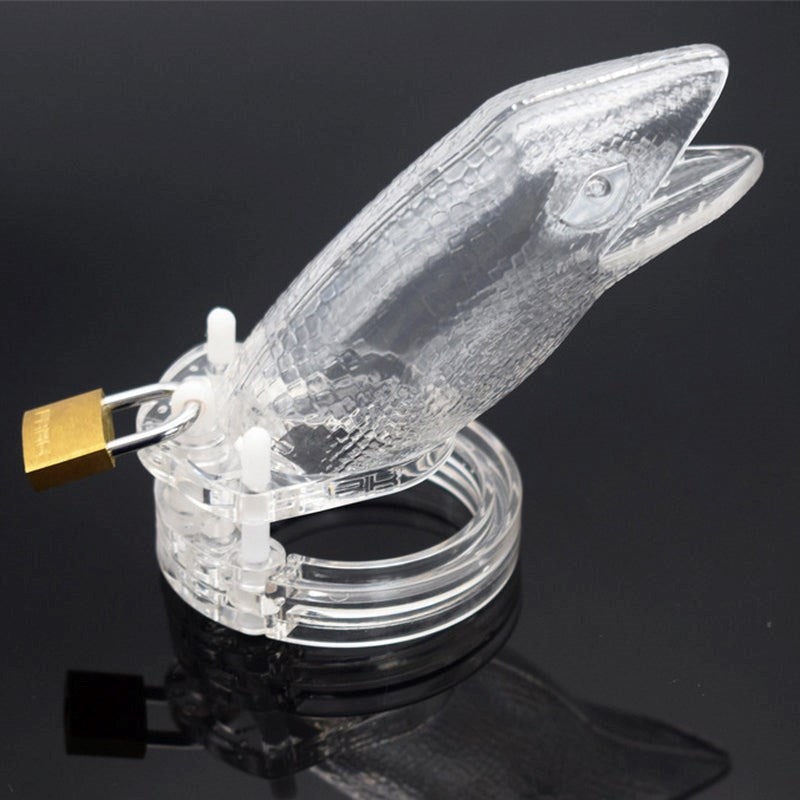 BDStyle Crocodile Male Chastity Device - - Male Chastity