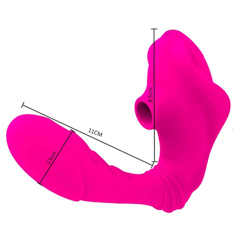 Mannuo Shark Suction 10 Function Clitoral We Vibe - Clit Ticklers and Pulsators