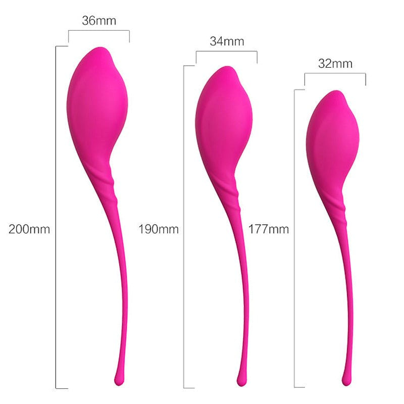 S-Hande Lamboll Kegel Vaginal Excerciser Kit - - Love Eggs and Kegel Exercisers