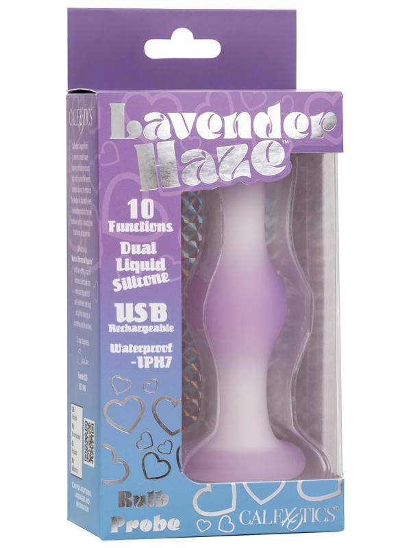 California Exotics Lavender Haze Bulb 10 Function Anal Probe - - Butt Plugs