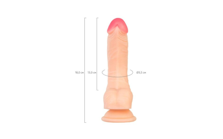 Real Stick Nude 18 cm Realistic Dildo Nash - - Realistic Dildos