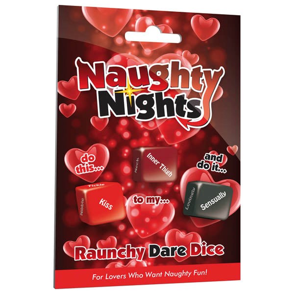 Creative Conceptions Naughty Nights Raunchy Dare Dice Game - - Sex Games, Coupons and Tricks