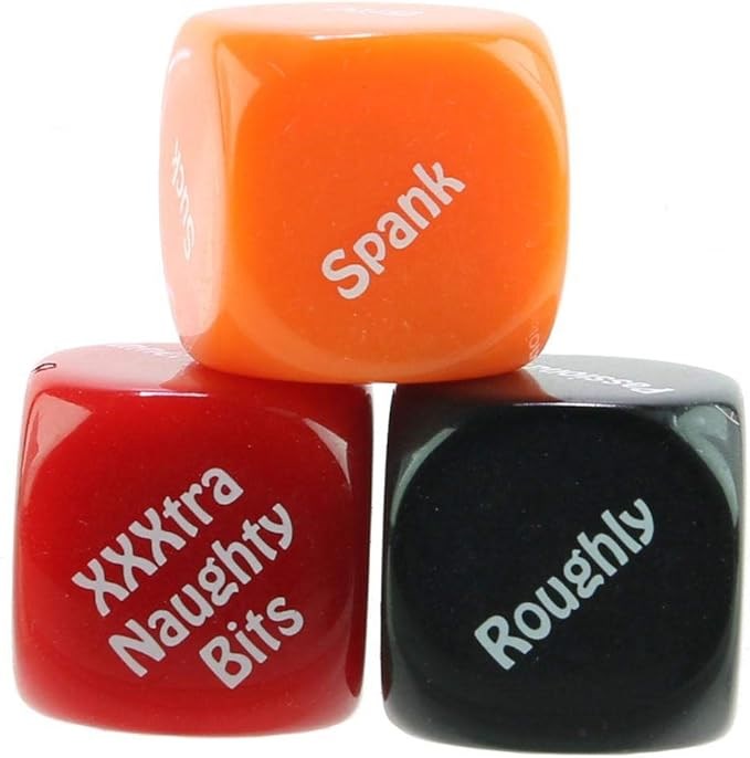 Creative Conceptions Naughty Nights Raunchy Dare Dice Game - - Sex Games, Coupons and Tricks