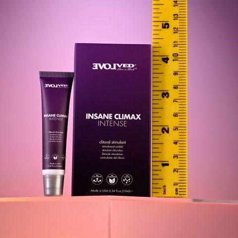 Evolved Insane Climax Intense Clitoral Stimulation Gel 10ml - - Massage Oils and Lubricants