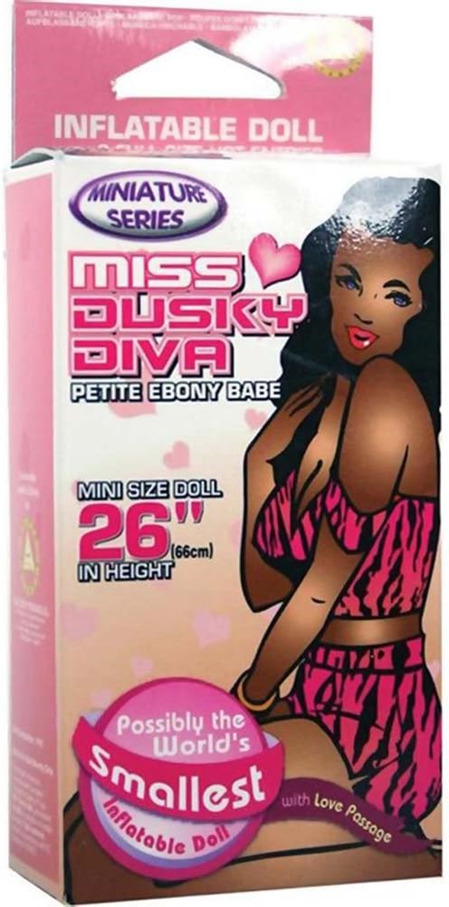 Excellent Power Miss Dusky Diva Mini Inflatable Sex Doll - - Love Dolls