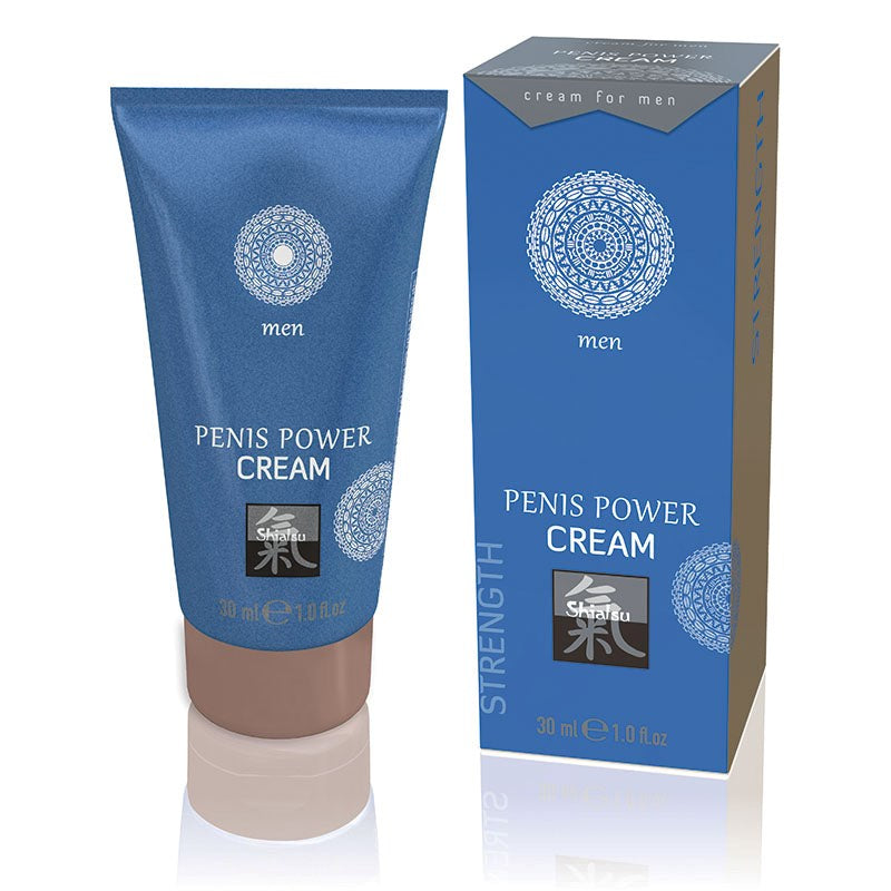 Hot Production SHIATSU Penis Power Enhancer Cream For Men 30ml - Delay and Excite Sprays