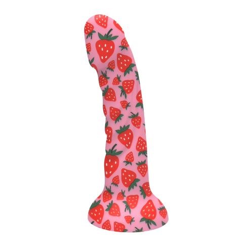 Maia JUCI Silicone Suction Cup Dong Pink - - Realistic Dildos