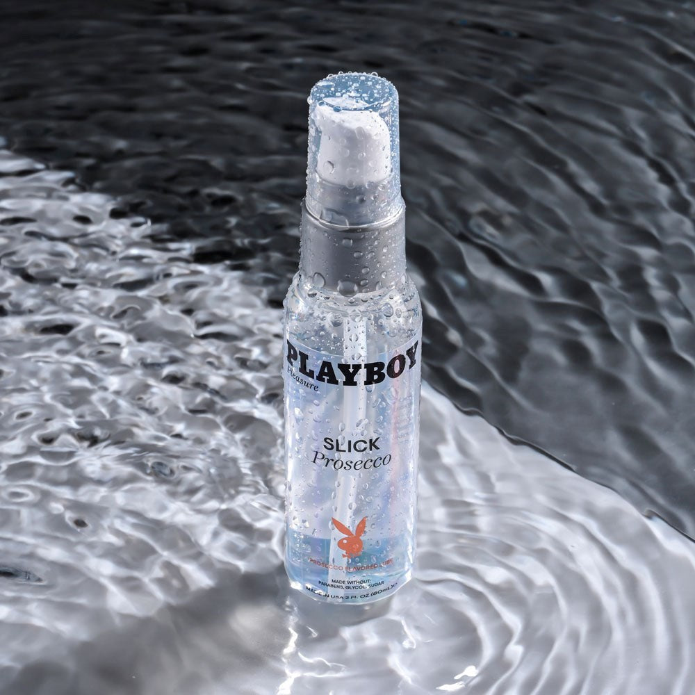 Playboy Pleasure SLICK PROSECCO Flavoured Water Based Lubricant - Water Based Lubes