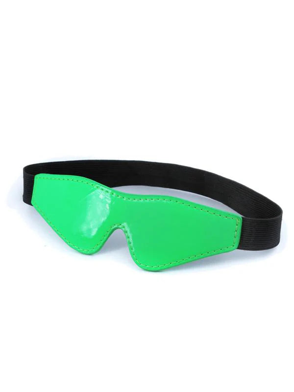 NS Novelties Electra Blindfold Green - - Blindfolds And Masks
