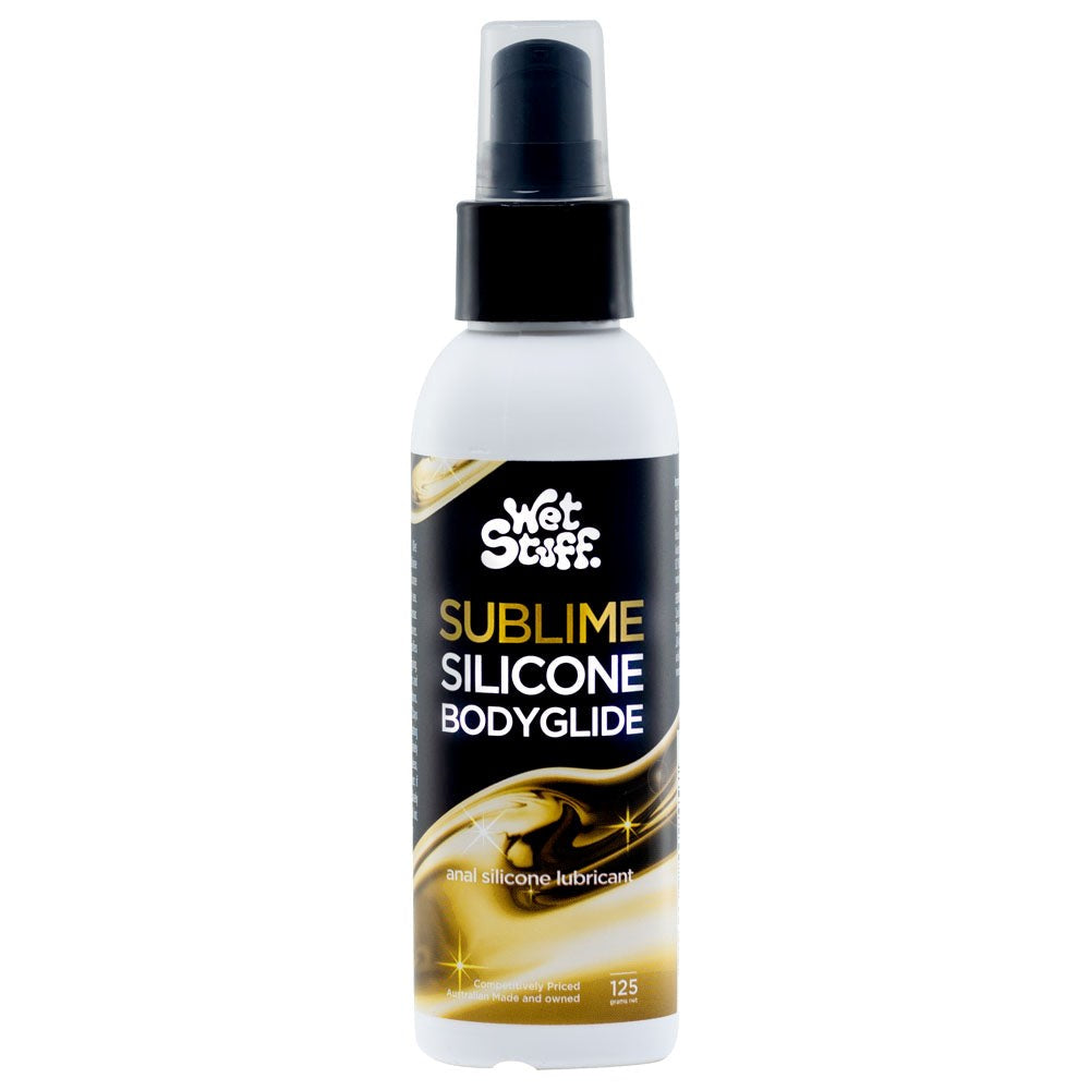 Wet Stuff Sublime Anal Silicone Lubricant Pump Bottle 125g - - Anal Lubes