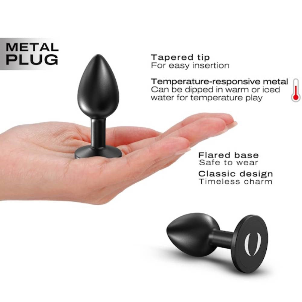Marc Dorcel Onix Metal Butt Plug - - Butt Plugs