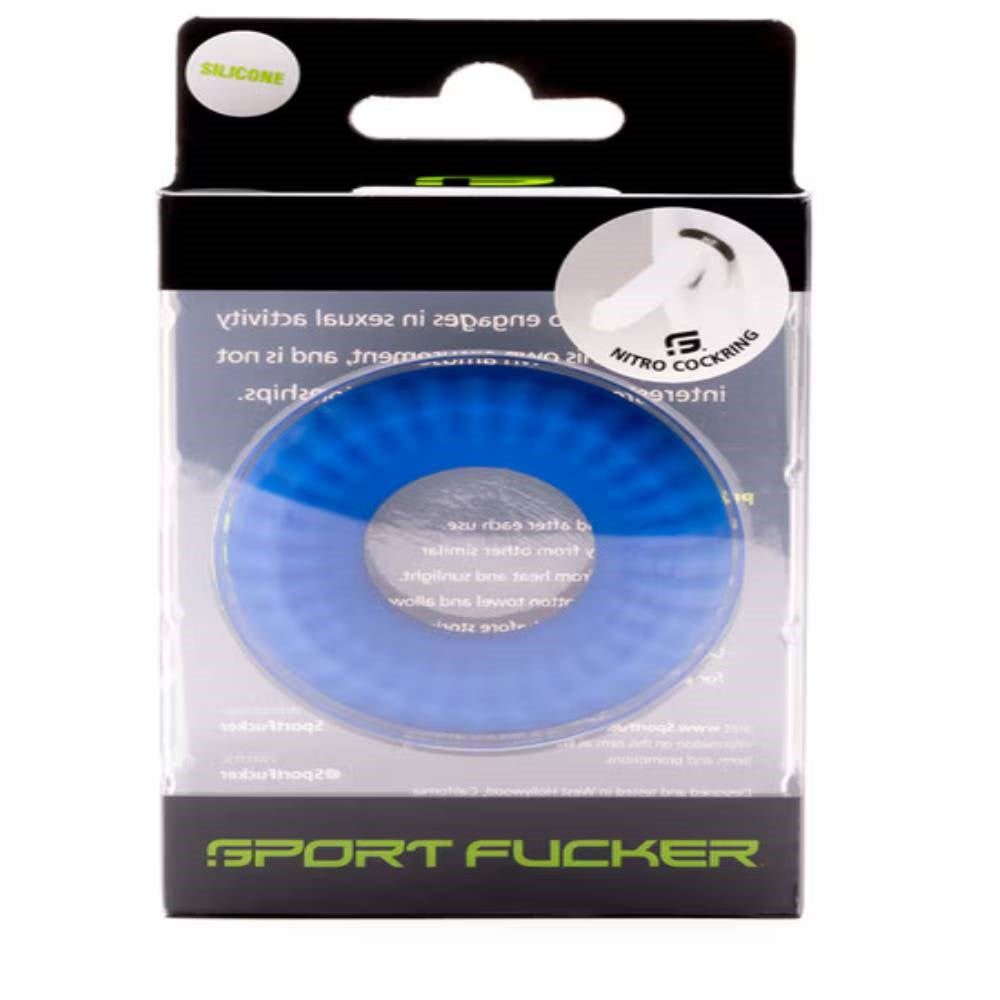 Sport Fucker Nitro Super Soft Liquid Silicone Cock Ring - - Stretchy Cock Rings