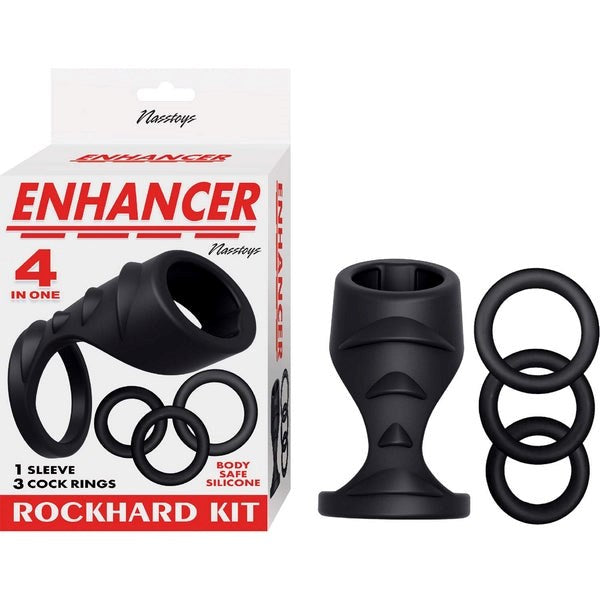 Nasstoys Erection Enhancer Rockhard Masturbator Kit - - Cock Ring Sets