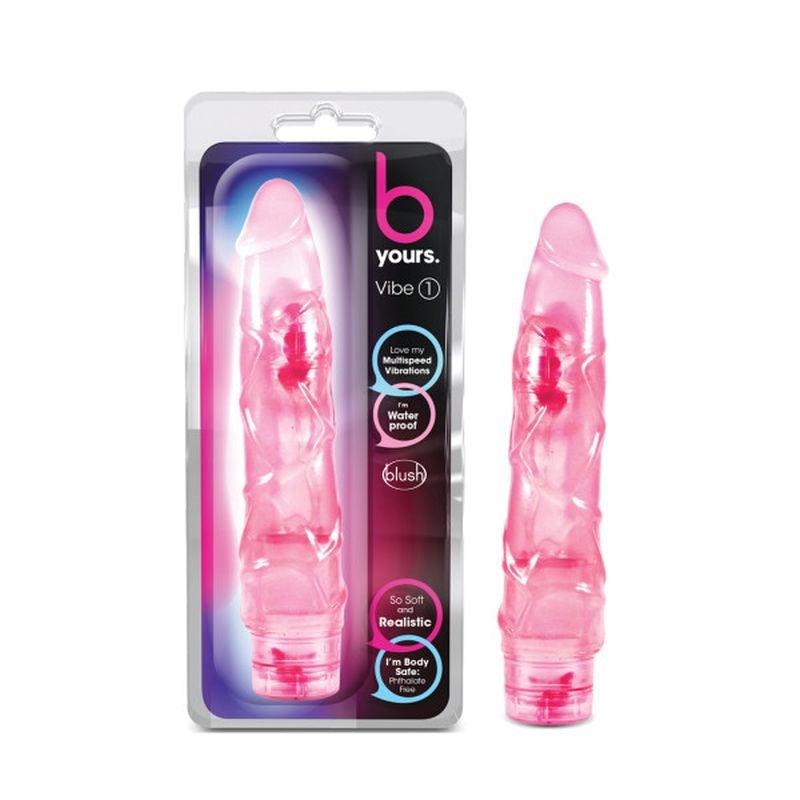B Yours Vibe No 1 Realistic Vibrator - - Vibrating Dildos