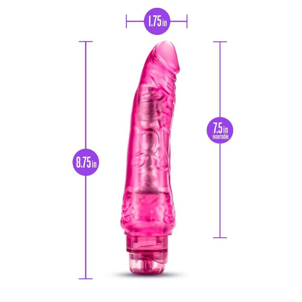 B Yours Vibe No 7 Soft Realistic Vibrator - - Vibrating Dildos