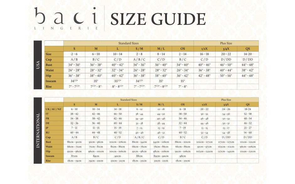 Baci Lingerie Lace Open Crotch Womens G-String Panty Pink - - G-Strings, Panties and Shorts